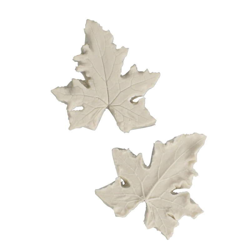 Силиконовая форма в виде кленового листа 2 шт. для помадки инструменты украшения