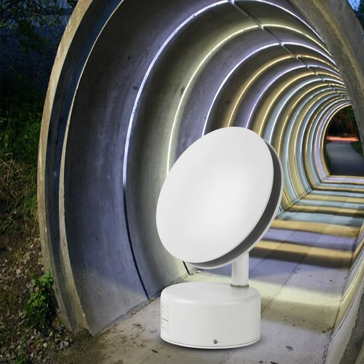 Волшебные цветные светильники для крыльца светодиодный настенный светильник 360