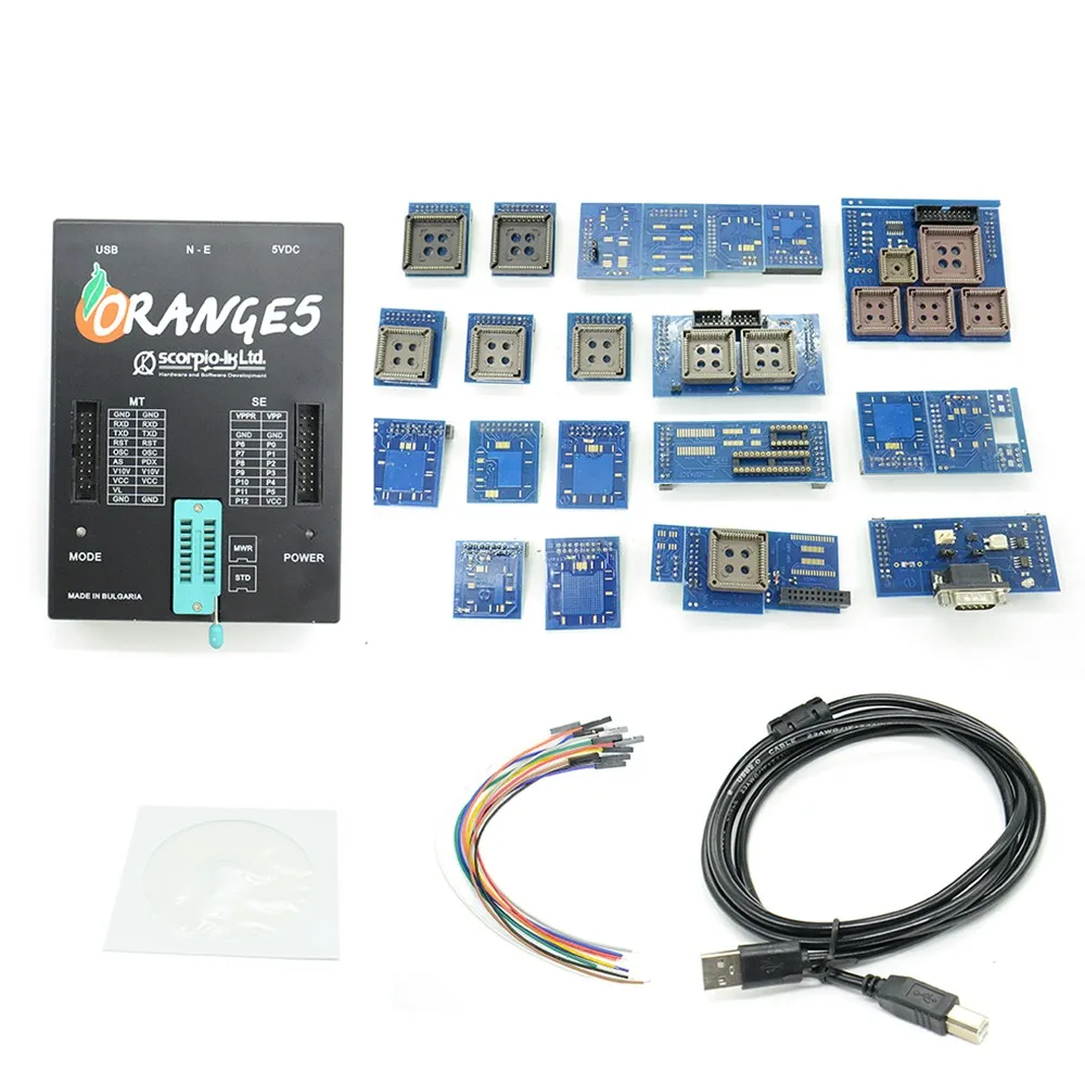 Горячая OEM Orange5 программист оранжевый 5 программист с полным адаптером и программным обеспечением