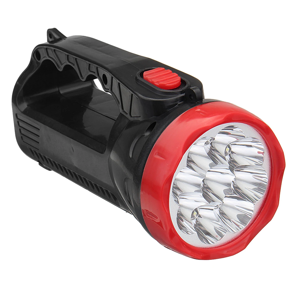 9LED Супер яркий Перезаряжаемый 1 или 9 СВЕТОДИОДНЫЙ Фонарь ручной портативный фонарик прожекторный фонарь для наружного кемпинга путешествия - Испускаемый цвет: 9LED