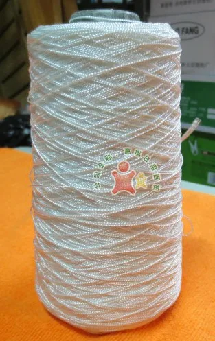 Nylon cord 0.5mm x 1000m strong waxed thread sewing shoes fish bookbinding DIY beading free shipping | Дом и сад