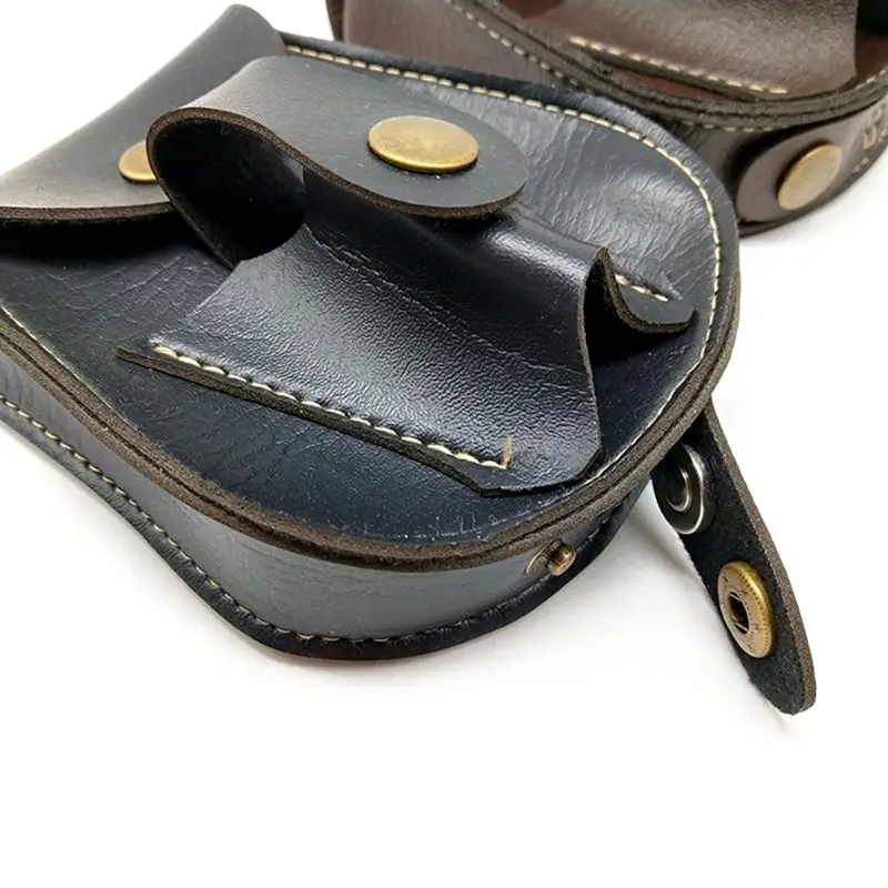 

Handmade Leather 2 In 1 Hunting Slingshot Catapult Steel Balls Bearings Bag Pouch Case Holder