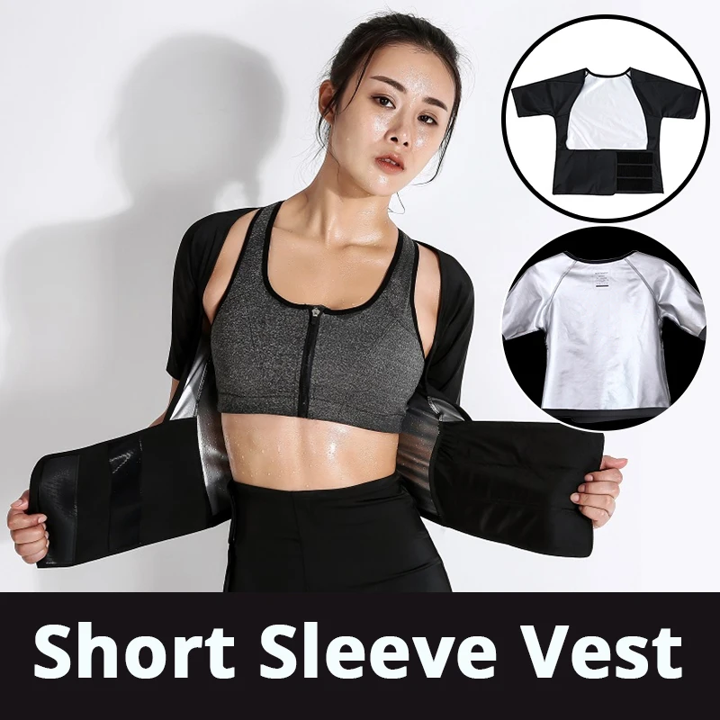 Shirt 377 Женское корректирующее белье, быстро потоотделение, рубашка для похудения, фитнес-корсет, куртка для бега, сжигание калорий, шорты для спортзала, спортивный костюм, комплект - Цвет: Shirt 377
