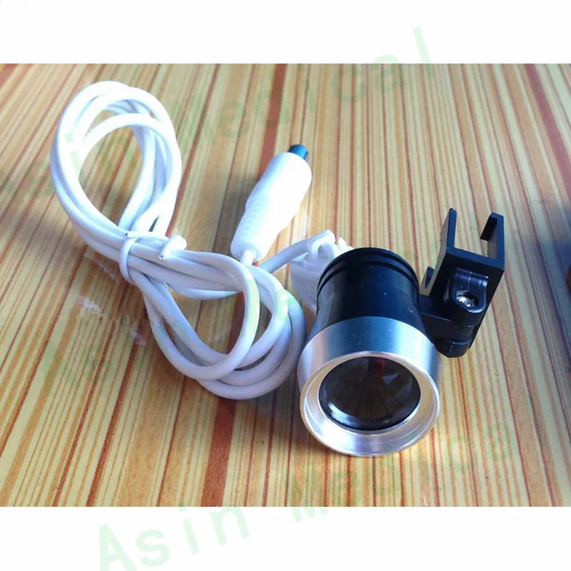 Зубная Лупа со светодиодной фары бинокулярный медицинский лупы Противотуманные