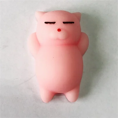 Мини мягкая игрушка милое животное антистрессовый шар сжимающий Моти поднимающаяся игрушка Abreact мягкая липкая сквиши снятие стресса забавная игрушка в подарок - Цвет: 6