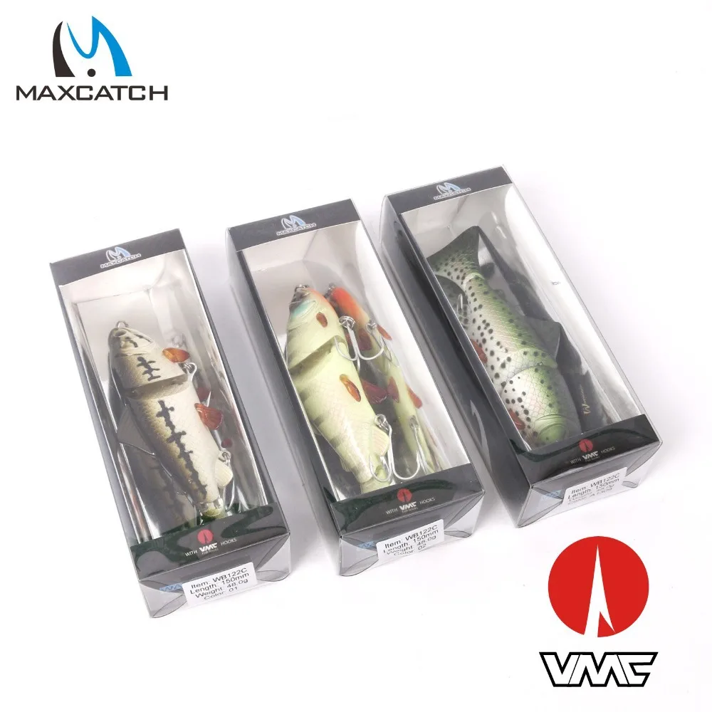 Maximumcatch реалистичные 3 Соединенные секции плавающая приманка рыболовные приманки