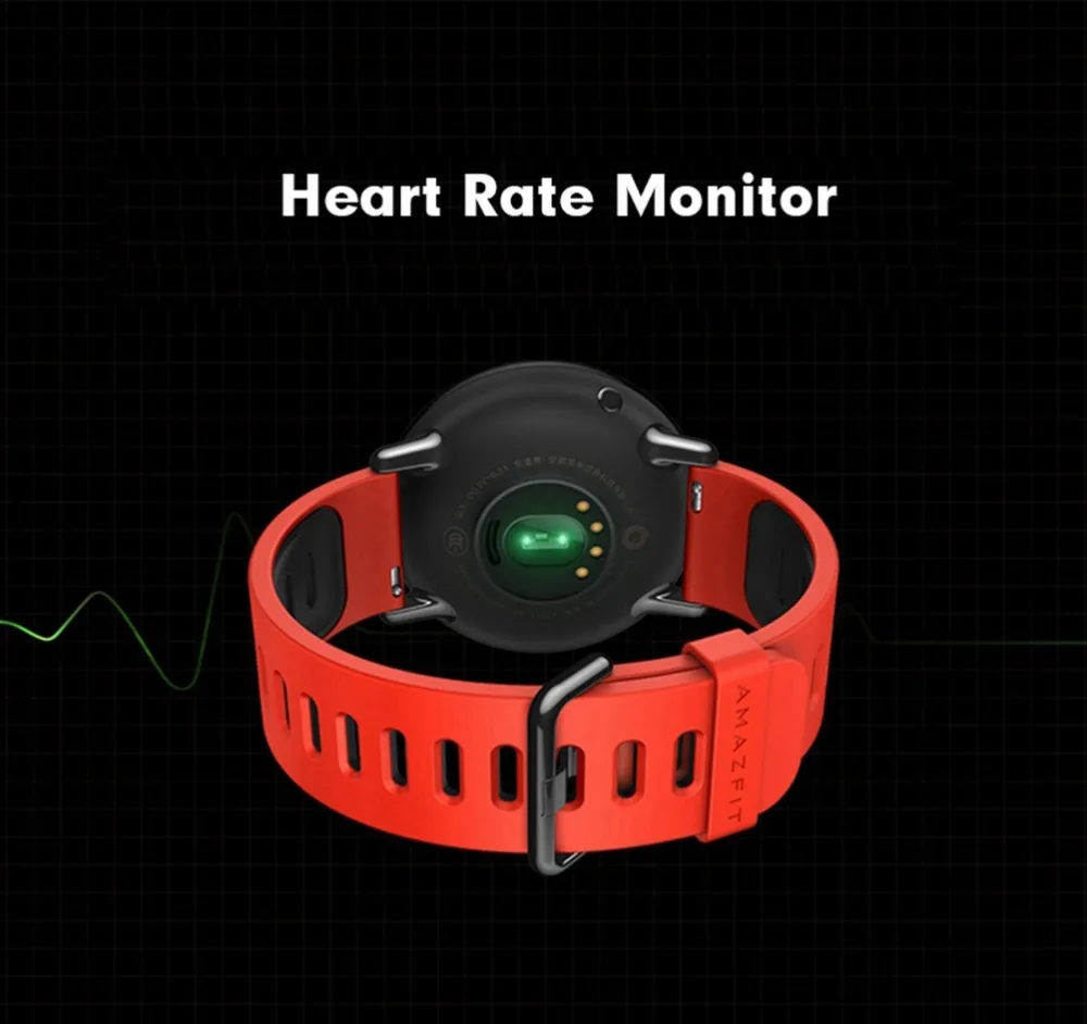 Английская версия! оригинальные Xiaomi Huami часы AMAZFIT Pace спортивные умные часы с циркониевым керамическим монитором сердечного ритма