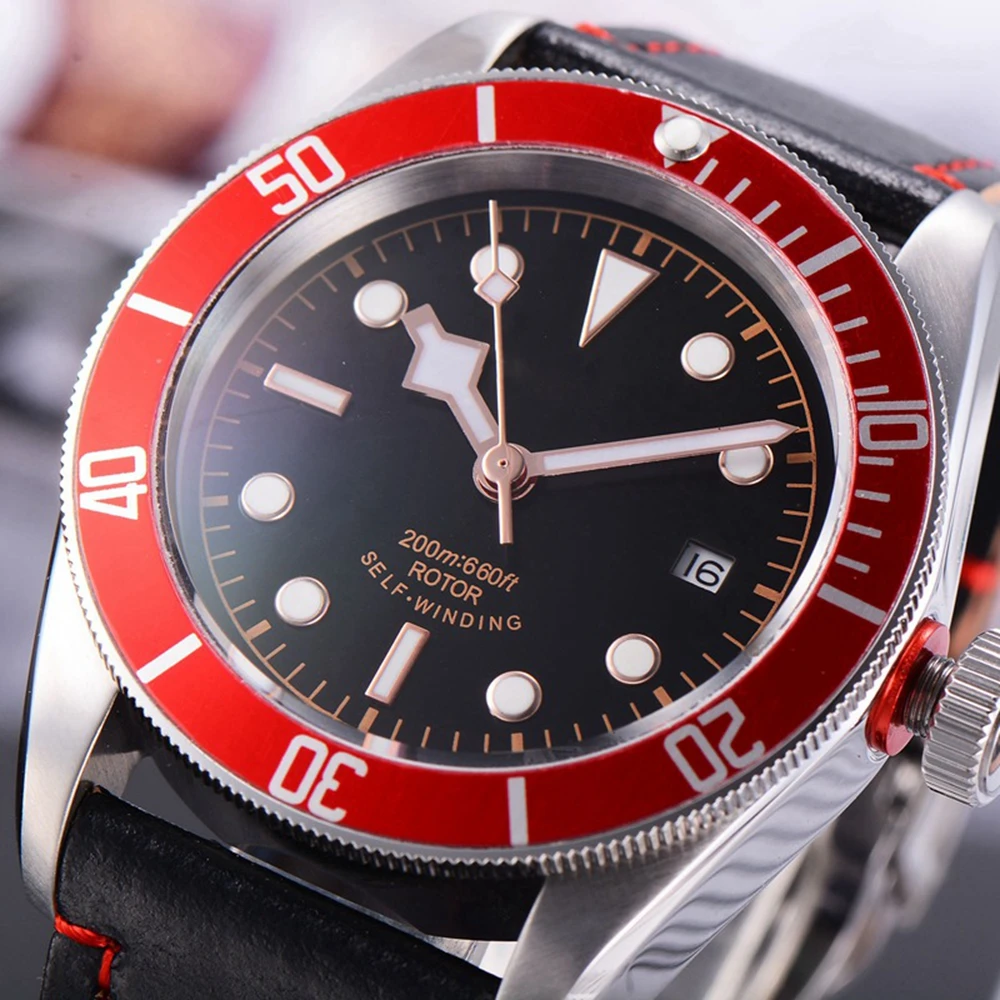 2019 новые спортивные механические часы Роскошные мужские водонепроницаемые от