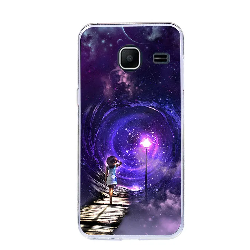 Чехол для телефона J &amp R Звездное небо Samsung Galaxy J1 Mini SM-J106F J106F силиконовый мягкий