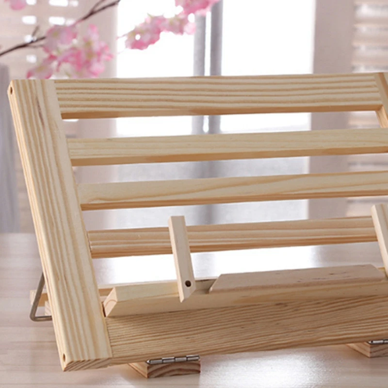 Wooden Frame Reading Bookshelf Bracket - Book Tablet Pc Support Music Stand Table Drawing Easel | Мебель