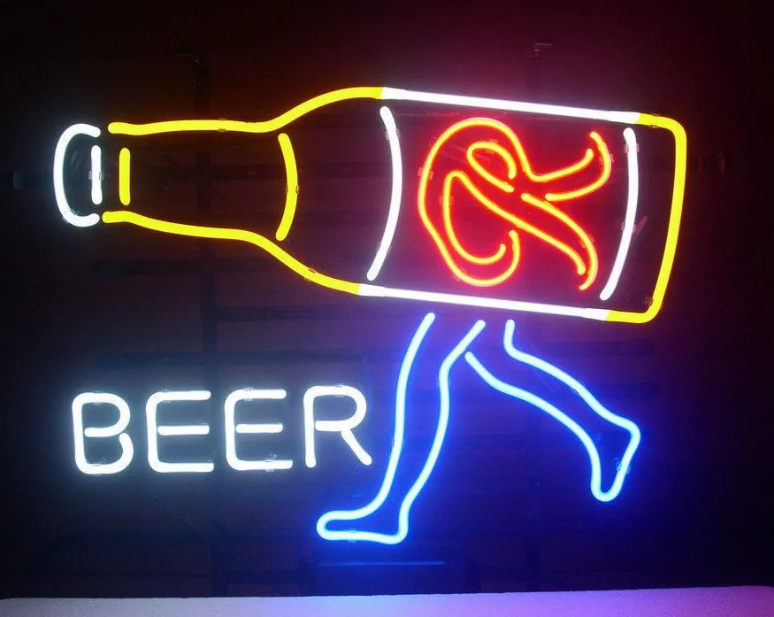 

Custom Rainier Beer Glass Neon Light Sign Beer Bar