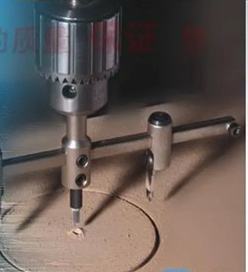 Круглая пила для точечного отверстия из гипсокартона регулируемая 300 мм|cutter