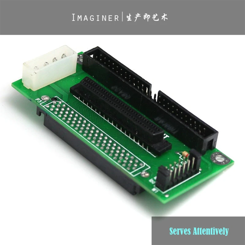 SCSI SCA 80 PIN TO 68 50 Adapter IDE Freeshipping Wholesale | Компьютеры и офис