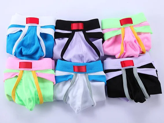 Мужское нижнее белье трусы Softy U shape Pouch высокое качество лоскутные сексуальные