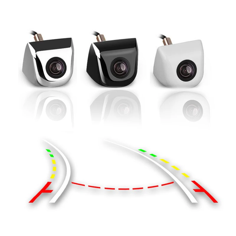 Камера заднего вида WEIVISION с металлическим корпусом динамическая траектория