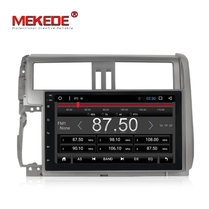 T3 Android 7 1 2 ГБ + 16 Автомобильный мультимедийный dvd-плеер для toyota Prado 150 2010-2013 с 3g WI-FI BT