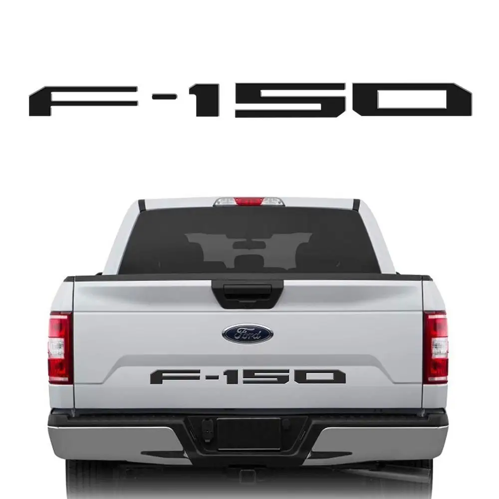Вставные буквы MDATT для Ford F150 2018 2019 3M клейкие и 3D рельефные задние ворота