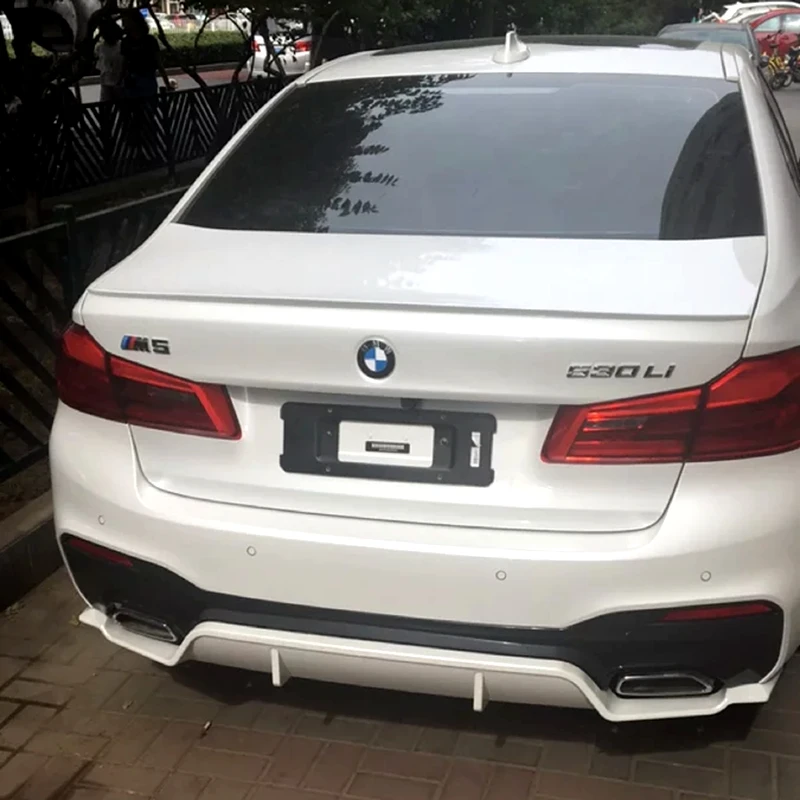 Спойлер для BMW F10 F18 2010-2015 M5 520i 528i 535i 530i 525 спойлер высокого качества ABS Материал