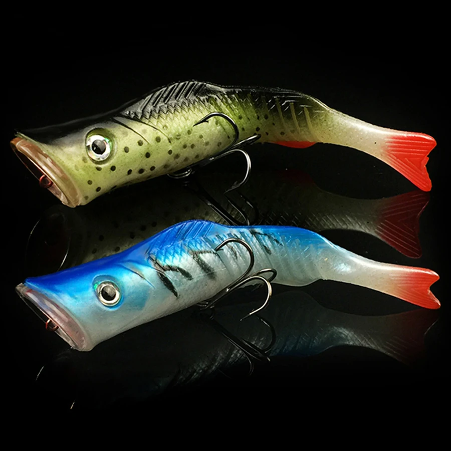 1 шт. Swimbait мягкая Хвостовая рыболовная приманка 11 5 см 17 г Соединенные секции