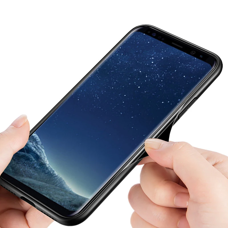 Индивидуальные фото закаленное стекло Чехлы для Samsung Galaxy S8 S9 Plus Note 8 чехол