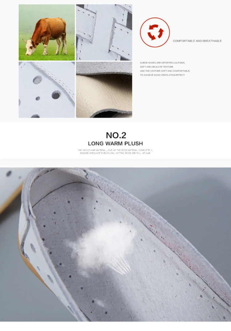 Plardin/Большие размеры 35-44; новые модные женские туфли на плоской подошве с перфорацией; удобная мягкая повседневная обувь без застежки; женская обувь без застежки