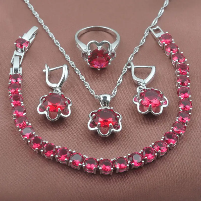 Комплект из колье серёг и кольца с кристаллами|Ювелирные наборы для невесты| |