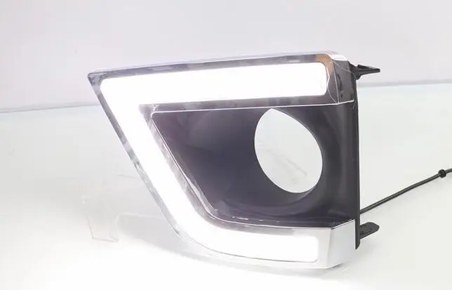 DRL для Toyota Corolla 2014 2015 2016 реле поворота 12 в светодиодный ные дневные ходовые огни