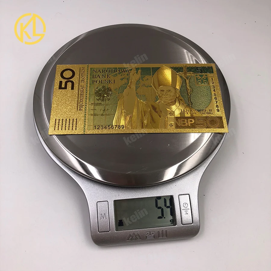 Горячая Распродажа 1 шт. качественные польские банкноты Красочные 50 купюр