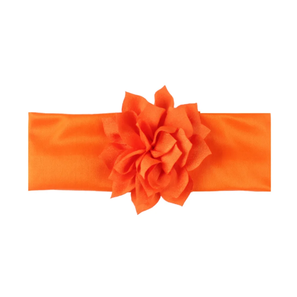 Для новорожденных ободки для девочек прекрасный Карамельный цвет украшение