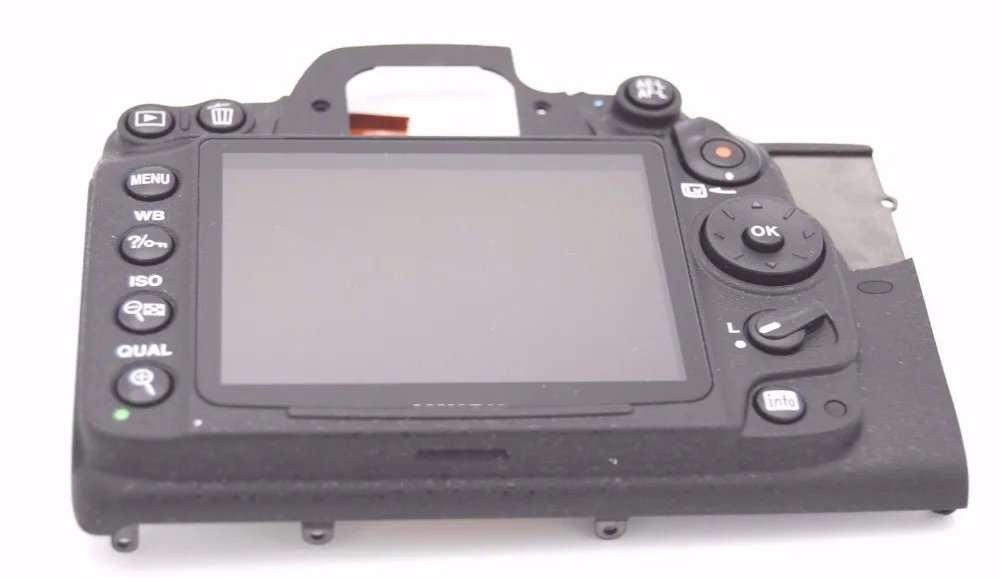

NEW 90%new For NIKON D7000 REAR BACK COVER With LCD SCREEN REPLACEMENT REPAIR PART