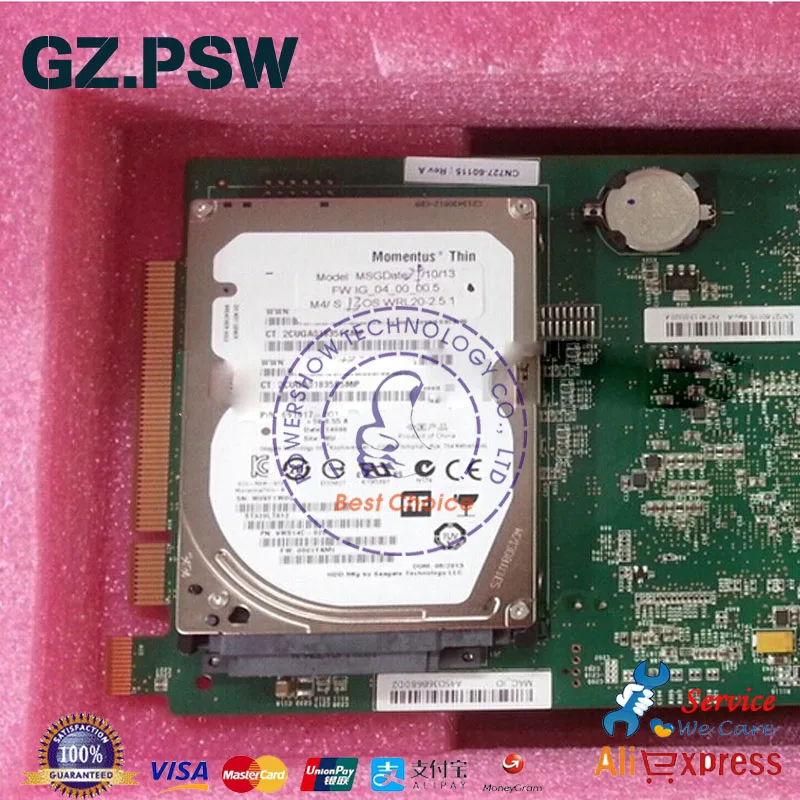 Форматирования карты HDD CN727-60115 CN727-60001 CN727-67042 CN727-67035 CR651-67005 для hp T790 T1300 T2300 T795 T790 PS