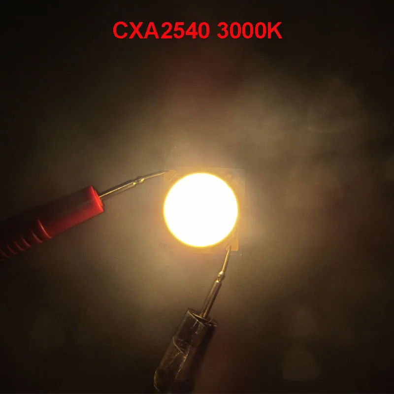 Cree CXA2540 CXA 2540 COB светодиодный излучатель лампы 5000K 4000K 3500K 3000K 36 V-42 V 2100MA 80CRI высокой интенсивности светодиодные бусины - Испускаемый цвет: 3000K