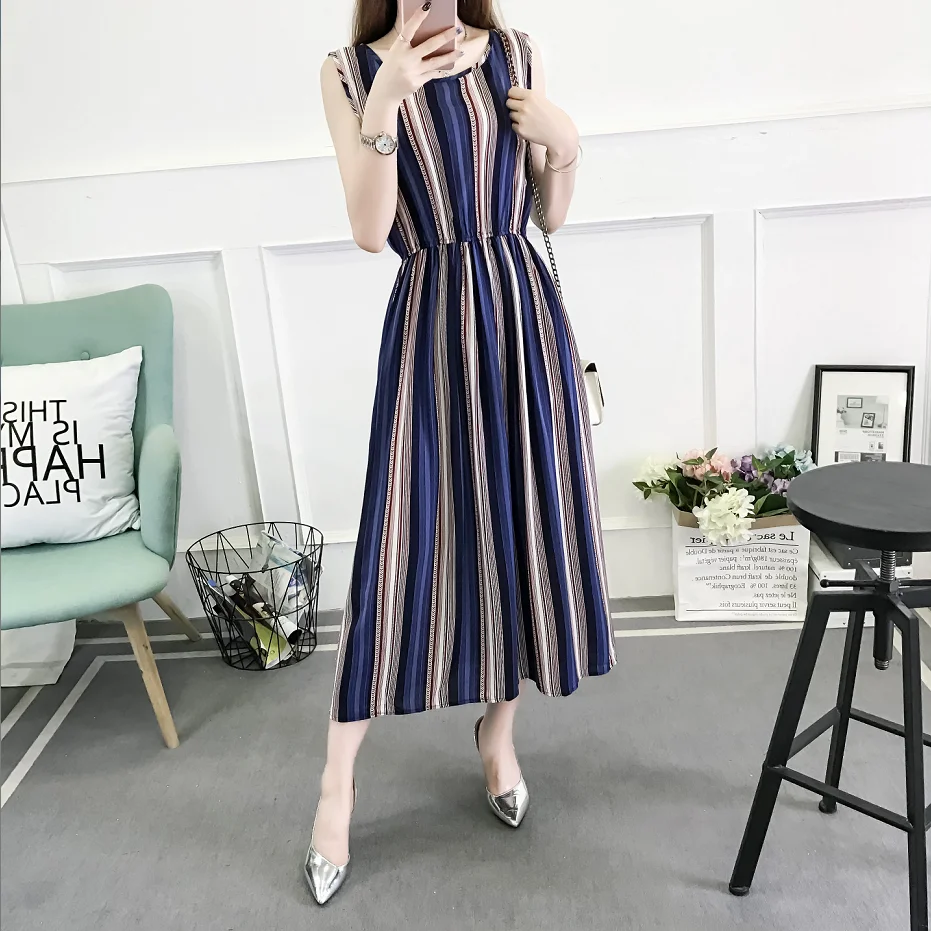 Женское платье на бретелях 2019 летнее женское с цветочным принтом элегантное