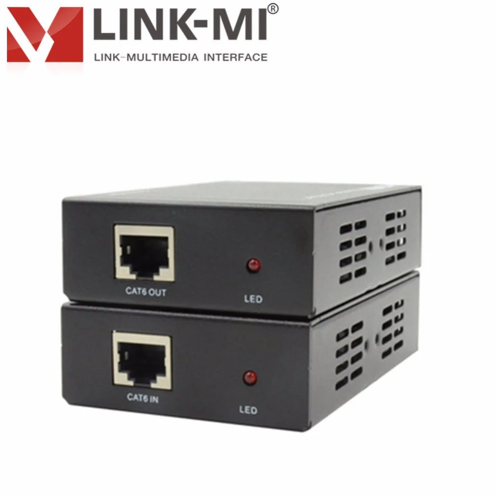 LINK-MI LM-EX100 Up to 1080p HD Video IR HDMI Extender 100m Over Single Cat5e/6 Cable TCP/IP | Электроника