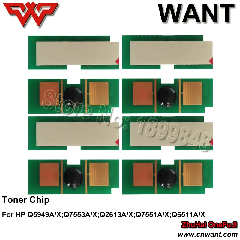 5949X чип картриджа с тонером Q5949X 49X 5949 49 бриллиант для HP LaserJet 1160/1320 прямые продажи
