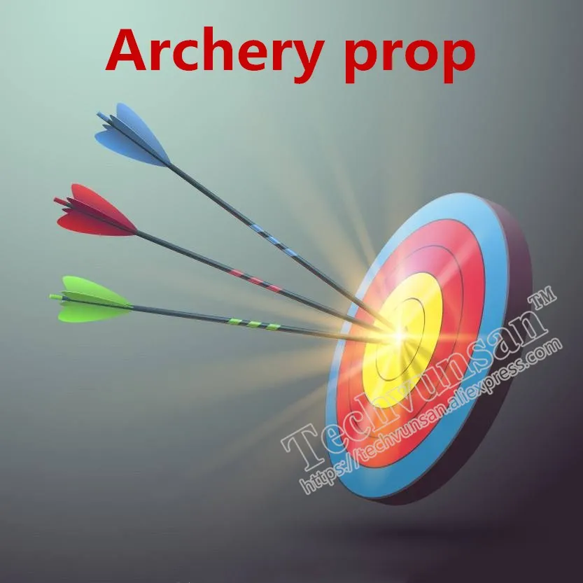 

Real life escape room prop Archery organ Four-point Archery Shooting target to unlock Bow arrow prop with sound Takagism game