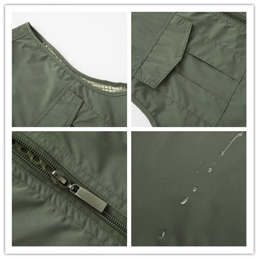 Мужская Весенняя жилетка Mountainskin быстросохнущие куртки без рукавов для походов