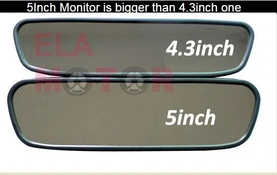 5inch Screen TFT LCD Car Color Rearview Mirror Monitor + Back Up Reverse Parking Camera For Chevrolet Lumina 2005~2006 | Автомобили и