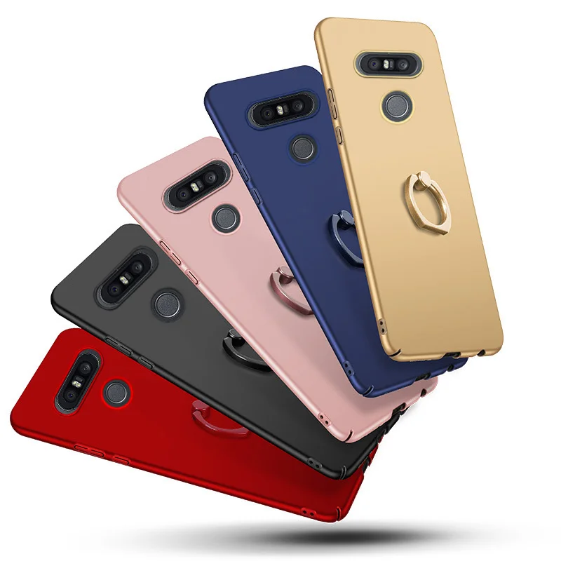 Чехол для LG Q6 плюс Q8 V30 V20 V10 G7 G6 чехол с защитой от повреждений и кольцом поставкой