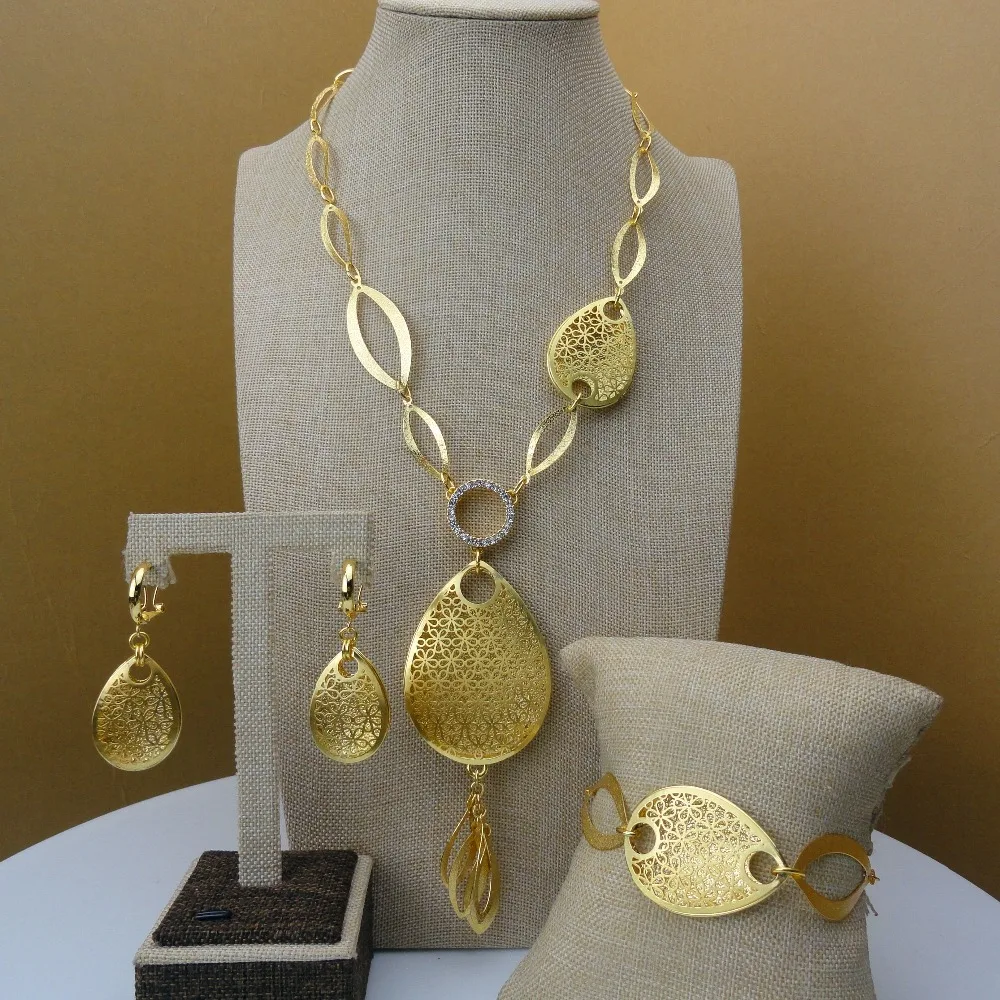 Yuminglai африканские украшения Дубай 24 kGold Электрический вездеход на ДУ наборы для