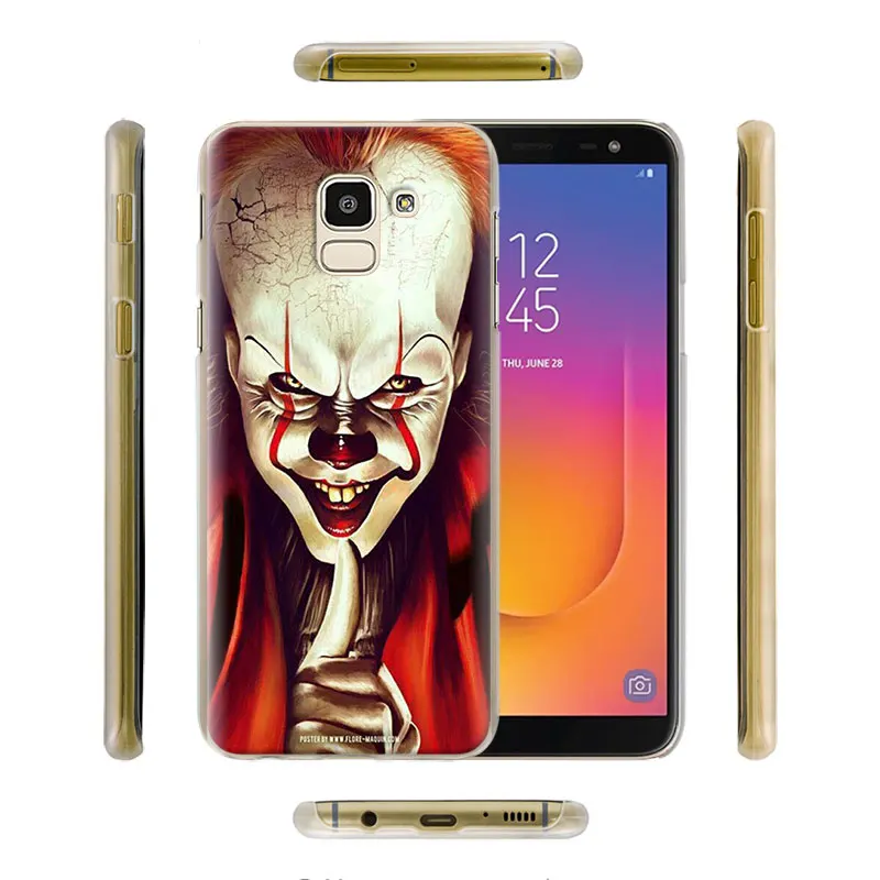 Джокера клоун ужас чехол КРЫШКА ДЛЯ samsung Galaxy A30 A40 A50 A70 A6 A8 плюс A7 A9 M30 чехол для телефона Coque