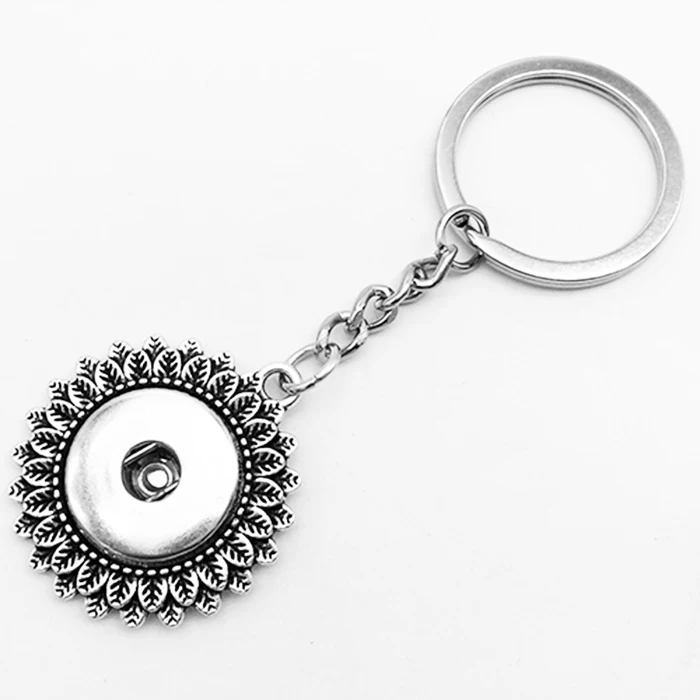 Новый брелок для ключей KK4503 с цветами и деревьями (подходит 18 мм защелок 20 мм)