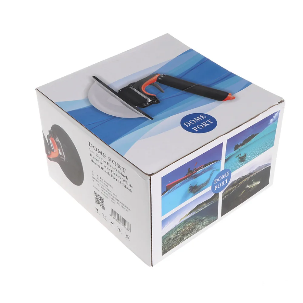 Дайвинг купол порт водонепроницаемый корпус чехол для GoPro Hero 5/6 триггер камеры