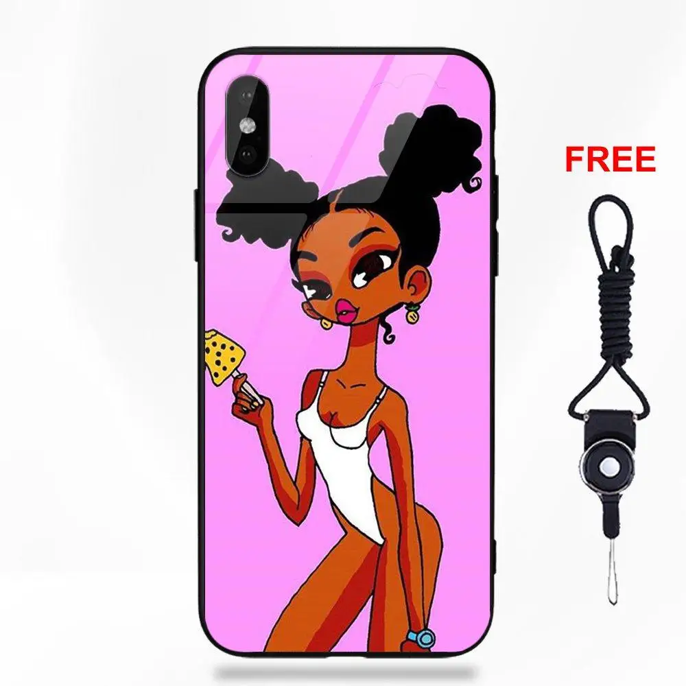 Vvcqod печать рисунок мягкий ТПУ чехол + закаленное стекло для Apple iPhone 5 5C 5S SE 6 S 7 8 плюс