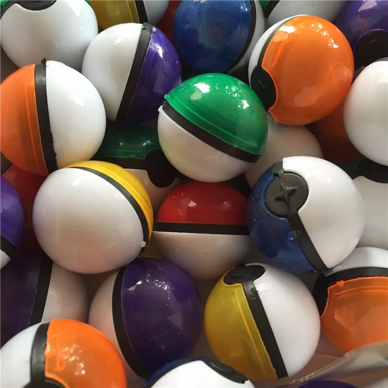 215 шт./лот PokeBall XY Хрустальный стикер для питомцев pokebotas Pokeball фигурка Пикачу