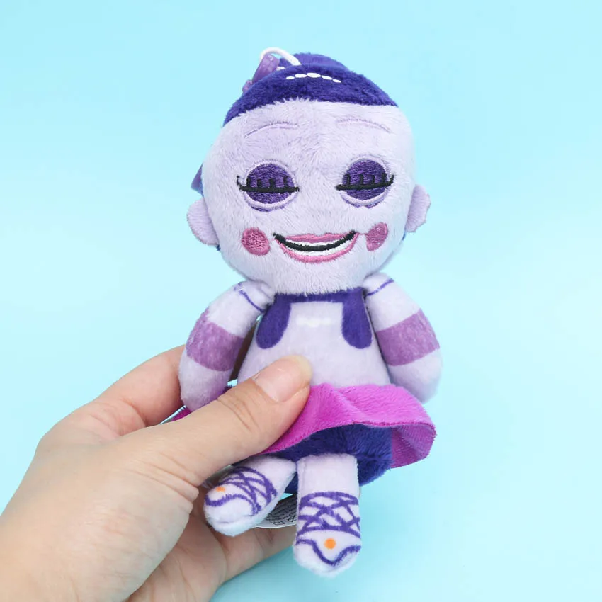 15cm Ballora FNAF мягкие игрушки Five Nights At Freddy's Sister расположение цирк ребенок баллора Ennard Funtime Фокси Фредди плюшевый Кукла коллекционная игрушка - Цвет: 15cm Ballora