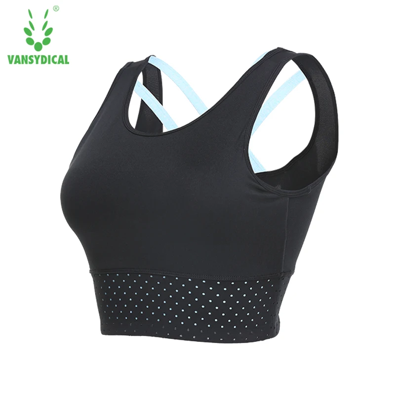 Женский ударопрочный бюстгальтер VANSYDICAL с пуш апом для тренировок|bra f|bra fashionbra up |
