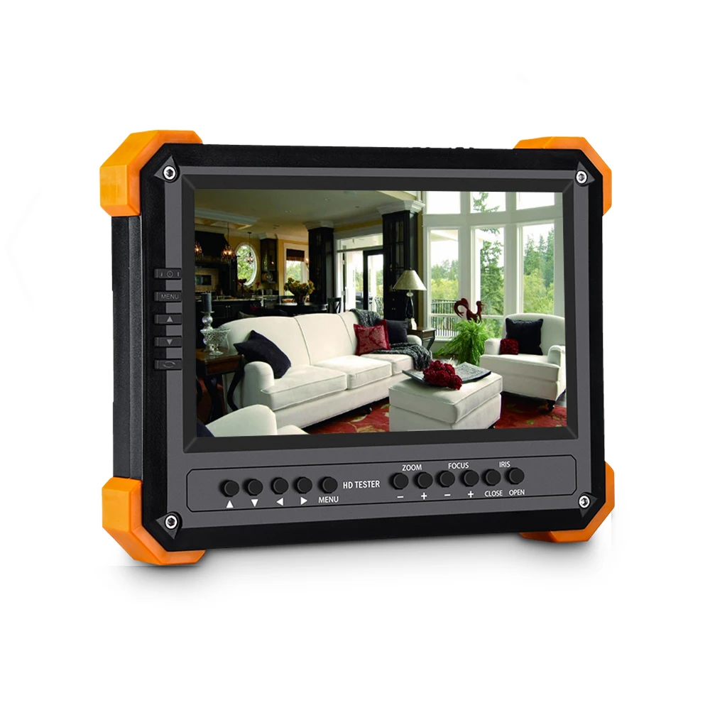 CCTV тестер монитор 7 дюймов 4K 1080P IPC камера CVBS аналоговый сенсорный экран с POE HDMI ONVIF wifi ip камера тестер