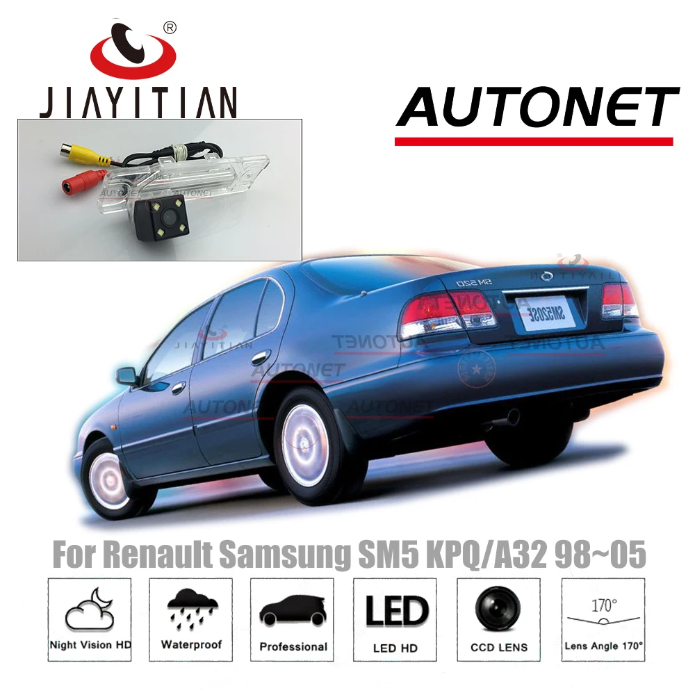JiaYiTian камера для Renault Samsung SM5 SM520 MK1 1998 ~ 2005 CCD/камера ночного видения заднего вида