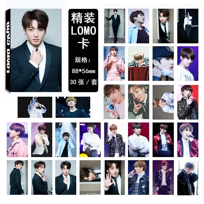 2018 альбом LOMO карты K POP Новая мода само сделанная бумага фото карта HD Фотокарта